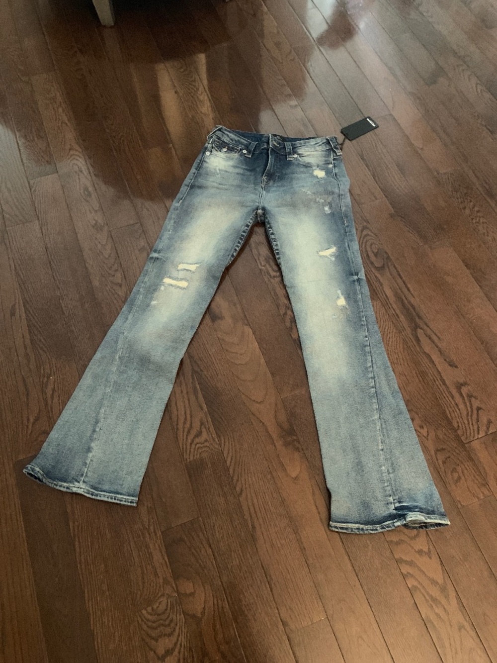 True Religion mid rise Flare